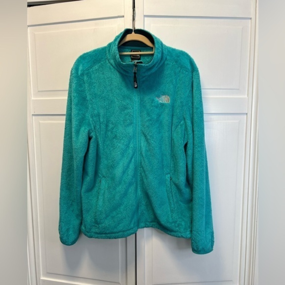 The North Face Women's Osito Jacket Size Women’s Large Color Turquoise Blue